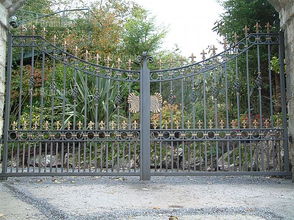 Wrought Iron Gates,Devon.